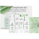 boscia Clear Complexion Kit - This set contains:- 1.7 oz Clear Complexion Tonic, - 0.5 oz Clear Complexion Moisturizer, - 0.5 oz Clear Complexion Treatment, - 1.7 oz Clear Complexion Cleanser, - 25 Sheets Green Tea Blotting Linens
