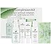 boscia Clear Complexion Kit - This set contains:- 1.7 oz Clear Complexion Tonic, - 0.5 oz Clear Complexion Moisturizer, - 0.5 oz Clear Complexion Treatment, - 1.7 oz Clear Complexion Cleanser, - 25 Sheets Green Tea Blotting Linens
