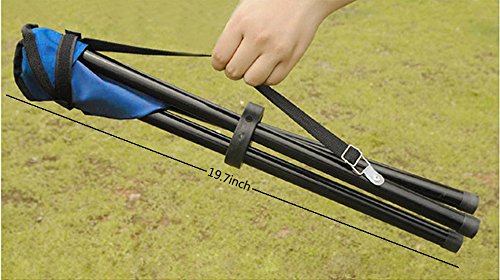 image for Yangshine Portable Tripod Stool Folding Lightweight Chair Heavy Duty F