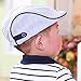 Cute Kids Baby Infant Boy Girl Beret Stripe Cap Baseball Peaked Hat Casquette (light blue)