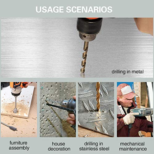 image for Bratsk Drill Bit Set 69 Piece Durability Premium Twist General Purpose