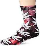 HUF Men's 420 Collection Plant Life Crew Sock