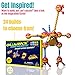 USA Toyz Quarks STEM Building Toys Construction Set - 160 Pc Educational Engineering Toys for Kids with Multilink Spheres, Rods and Panels