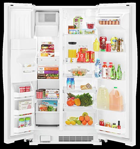 Kenmore 50043 25 Cu Side By Side Refrigerator With Water And Ice Dispenser In Stainless Steel Includes Delivery And Hookup Ft Refrigerators Appliances Rapidinfrastruktur Com