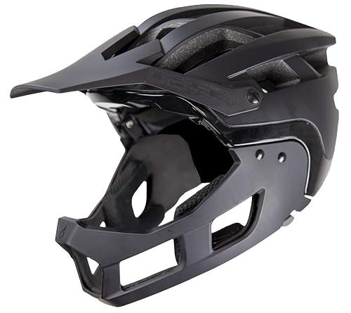 bell 3/4 helmet with face shield Shield - Helmet - 3-Snap - Flip-Up - Bandit