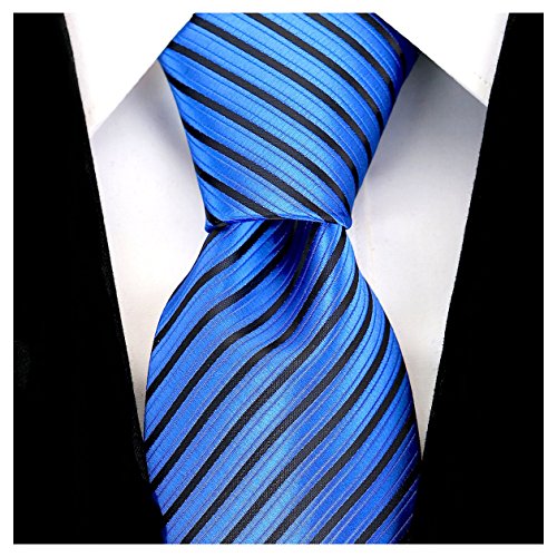 Scott Allan CollectionStriped Ties for Men - Woven Necktie - Mens Ties Neck Tie by Scott Allan