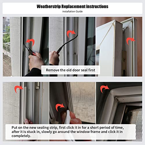 Weather Stripping Flange Install Easily Applied to kerf Door Frame (18