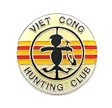 Vietnam Viet Cong Hunting Club Lapel Hat Pin Pins Marines Army Navy PPM815