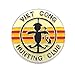 Vietnam Viet Cong Hunting Club Lapel Hat Pin Pins Marines Army Navy PPM815
