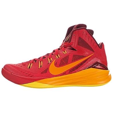 red and yellow hyperdunks