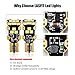 LASFIT 912 921 T15 LED Reverse Backup Light Bulb 1400 Lumens Extremely Bright Use for 2018-1997 Toyota Camry, Plug&Play, Xenon White (Pack of 2)