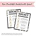 Bridesmaid Gifts Hair Tie Cards | Pink & Gold | Bachelorette Party Favors | Wedding Party and Bridal Shower Favors (10 pack)