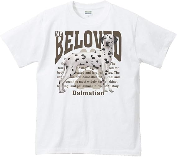 Amazon エムワイディエス Myds ダルメシアン 愛犬シリーズ 半袖tシャツ Tシャツ カットソー 通販