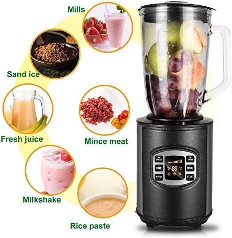 Juicer Machine,Juice Extractor, 6 Cup 800W Smoothie Blender Professional Food Processor, Fruit Juice Milkshake Vegetable Smoothie Maker with Juice Jug,2 Speed Setting Stainless Steel (US STOCK)