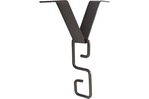 GYPNS Rain Chain Clip for Gutter Adapter, Outside Hardware Rain Catcher System V Style Copper Rain Chimes Downspout Holder Connector Hook, Rain Chain Water Diverter Accessories