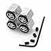 CzlpV Anti-theft Metal Car Wheel Tyre Tire Stem Air Valve Cap For Toyota