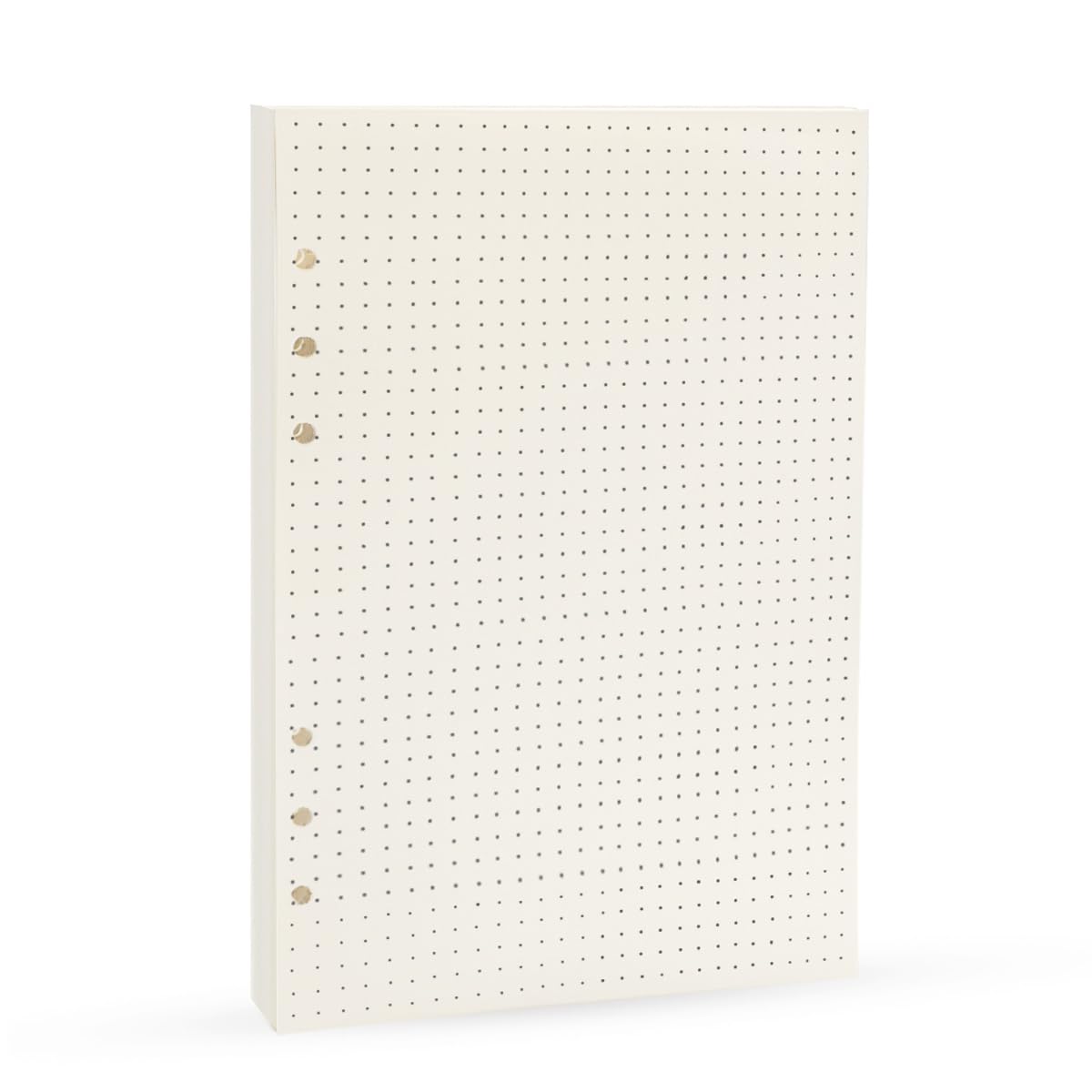 Harphia A5 A6 Loose Leaf Notebook Refill Spiral Binder Planner Inner Page Inside Paper Dairy Weekly Monthly Plan To do Line Dot grid (Dot Mattrix, A5-21x14.2cm)