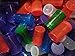 50 Pack Multicolor 13 Dram Pop Top Bottle- Vial Medical Herb Pill Box Containers