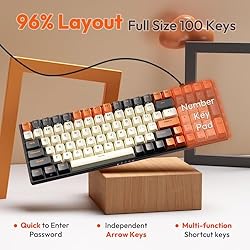 RK ROYAL KLUDGE RK100 Wireless Mechanical
