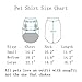 EXPAWLORER Princess Fashion Pet T-Shirt Small Dog Cat Vest Clothes Puppy Costumes for Chihuahua Yorkshire Terrier Pink M