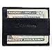 Alpine Swiss Men's Leather RFID Blocking Cash Strap Minimalist Wallet Money Clip