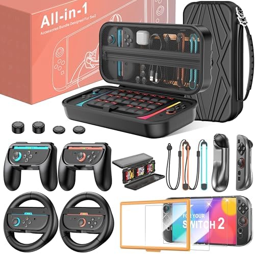 NintendoSwitch 6点セット Amazon.com: 6 in ONE Accessories for Nintendo Switch : Everything Else