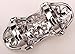 YACQ Women's Double Full Finger Armor Knuckle Long Ring Adjustable Halloween Party Costume Jewelry Accessories Gifts