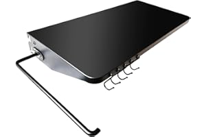 GOKOTASA Folding Shelf for Traeger Pro 22, Pro 575 and Ironwood 650 Series Pellet Grill, Grill Accessories for Traeger Pellet Grills, BAC362 Front Folding Shelf