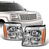 AKKON - For Cadillac Escalade Chrome Clear HID
