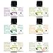 Aromatherapy Essential Oils Gift Set - Pure Natural Essential Oil for Diffusers Humidifiers & Carrier Oils Tea Tree Orange Eucalyptus Lavender Peppermint & Lemongrass 10 ml each Therapeutic Grade
