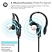 APIE Wireless Sports Bluetooth V4.1 Headphones Sweatproof Running Exercise Stereo with Mic Earbuds Earphones