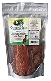 Oliver & Iris All Natural Chicken Strips for Dogs, 10 oz, Made in USA