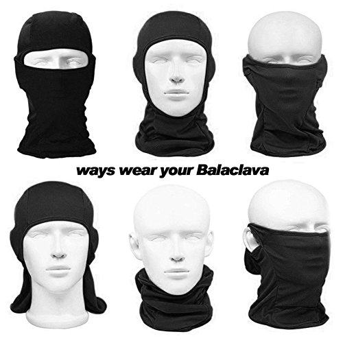 Rungear Balaclava Ski Mask, Winter Hat Windproof Face Mask for Men and Women Motorcycle Tactical Skiing Cycling Outdoors (Yellow) - Thumbnail 4