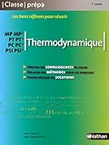 Thermodynamique MP-MP*-PT-PT*-PC-PC*-PSI-PSI* (French Edition) by 