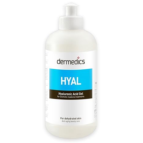 Dermedics HYAL pflegendes Hyaluron Kontaktgel / Ultraschallgel 250g, mit 50-kDa niedermolekularer Hyaluronsäure in maximal er