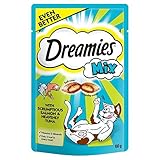 Dreamies Cat Treats with Salmon & Tuna 60g (PACK OF 2)