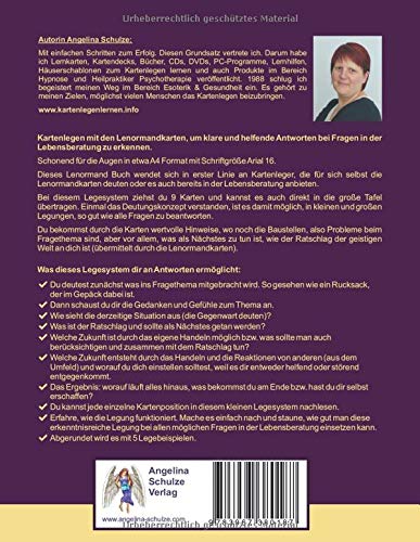 Lenormandkarten Mit Der Vertiefenden Positionsdeutung Fur Klare