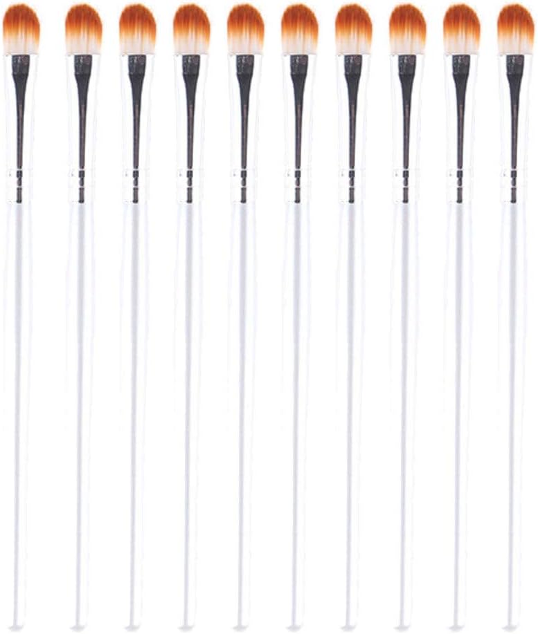 OPAKY 10Pcs Makeup Cosmetic Tool Eyeshadow Eye Contour Powder Foundation Blending Brus