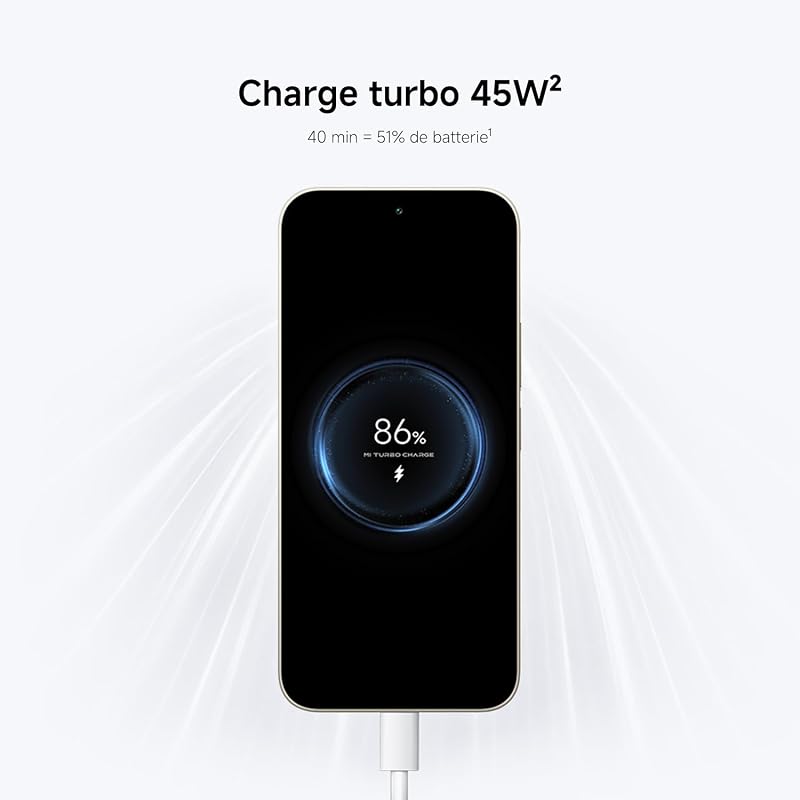 REDMI 17 5G, Smartphone 4+256 Go, Noir, Batterie 7500 mAh, Charge 45 W