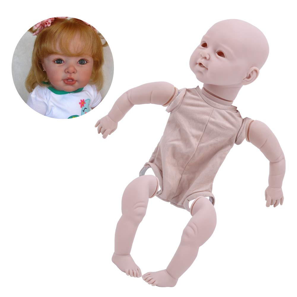 Unpainted Reborn Doll, Parts Toy Vinyl Reborn Doll Kits Mold Sets