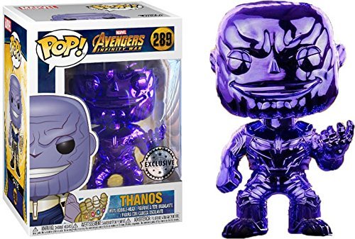 POP! Vinyl Funko Pop! Avengers Infinity War - Thanos [Purple Chrome] #289 - [AUS EXCLUSIVE]