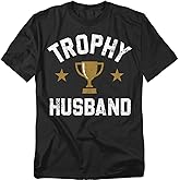 Trophy Husband Icon T Shirt – Funny Marriage Humor Tee, Unisex Adult Shirt for Men