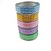 Honbay Set of 5 Rolls Decorative Glitter Crystal Rhinestone Adhesive Tape Sticky Paper Masking Adhesive Tape for Scrapbooking DIY Crafts and Gift Wrapping