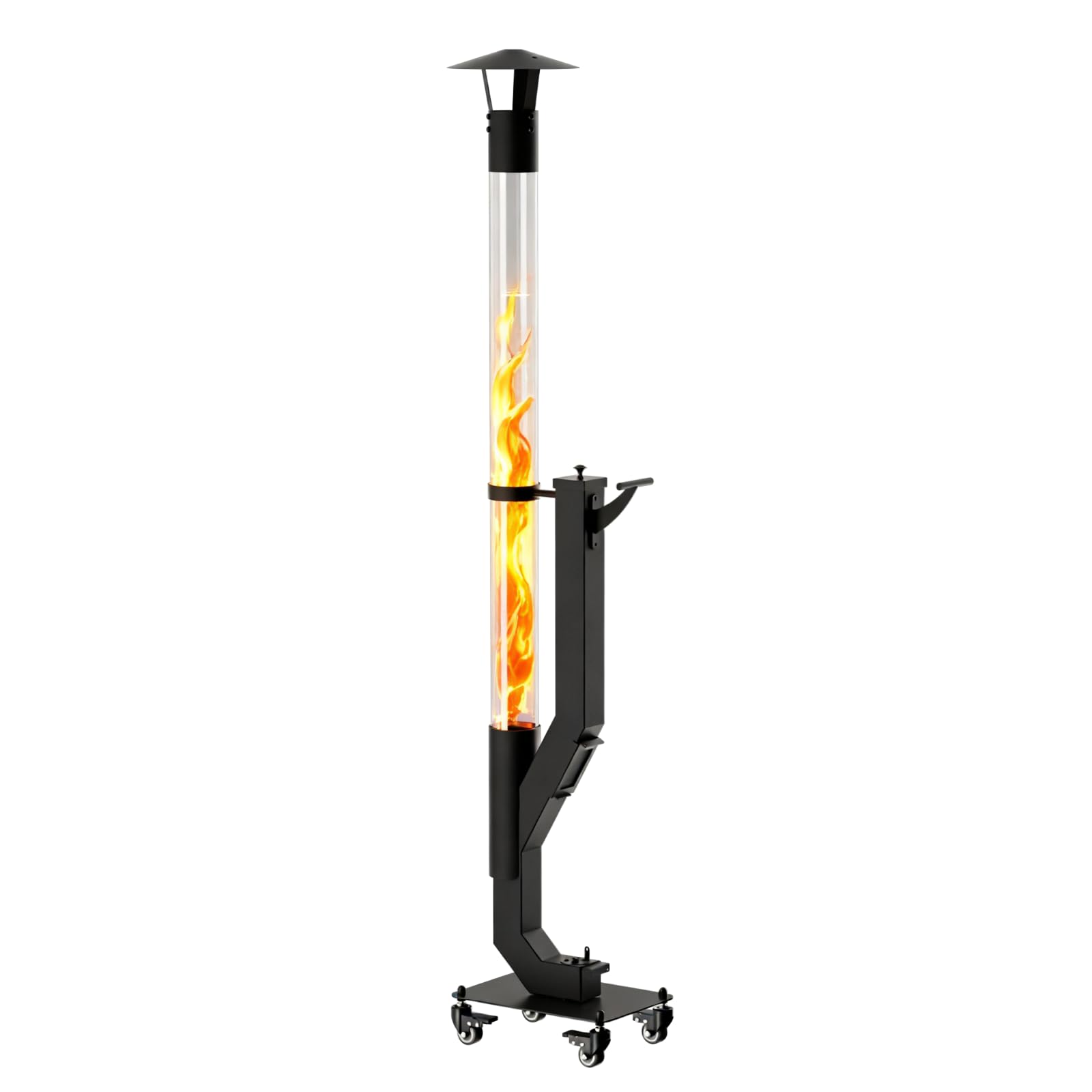 View 1 of **PRODUCT NOT REVIEWED**
**UNTESTED**yoyomax Wood Pellet Patio Heater, Outdoor Pellet Heater, Portable Wood Pellet Fire Pit with Ash Tray Patio Rocket Stove for Backyard Camping Garden Balcony, PH08PRO