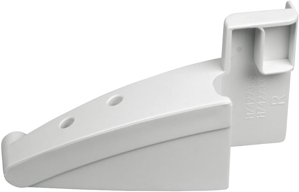 Liebherr Genuine Fridge Freezer Shelf Right and Left Hand Support Brackets, White - Image 4