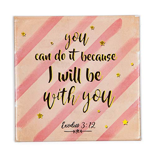 Pipilo Press Christian Verse Quotes Square Magnets (8 Pack) 8 Designs, 2.5 Inches - Thumbnail 5