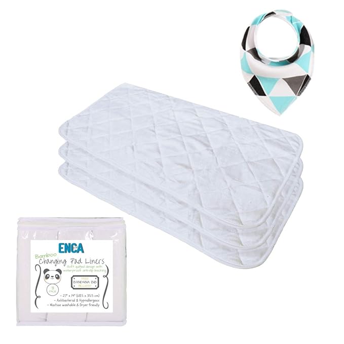 washable changing pad liners