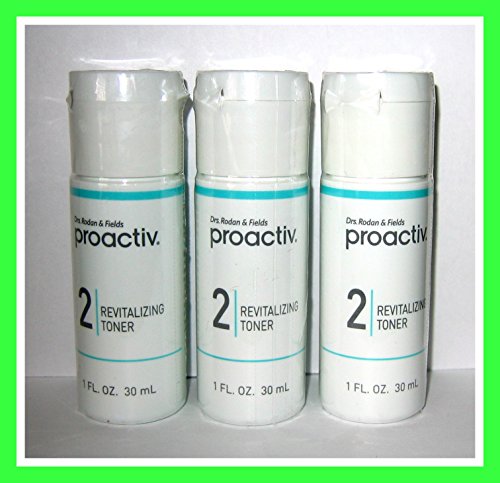 3Pc - Proactive TONE Revitalizing Toners - Travel / Trial sz - 1fl oz / 30mL (each) - NEW