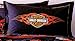 Harley Davidson "Flames" Pillow Sham-Standard Size