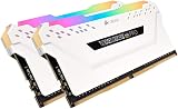 Corsair VENGEANCE RGB PRO 16GB (2x8GB) DDR4 3600 White CMW16GX4M2D3600C18W view 2